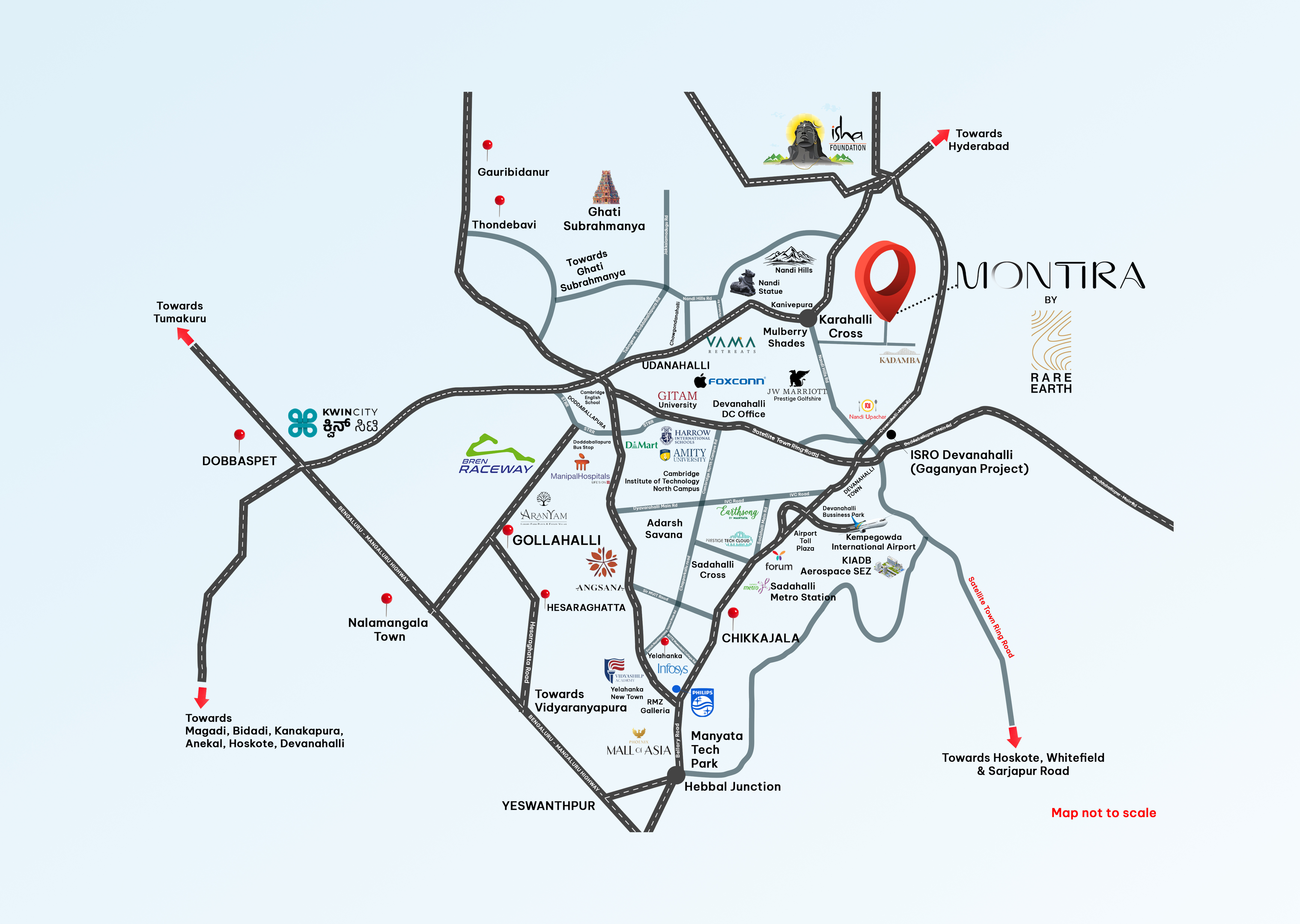  montira  Location Map